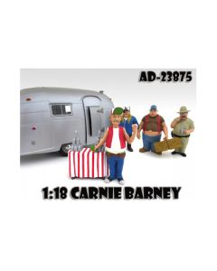 Carnie Barney "Trailer Park" Figure For 1:18 Diecast Model Cars by American Diorama