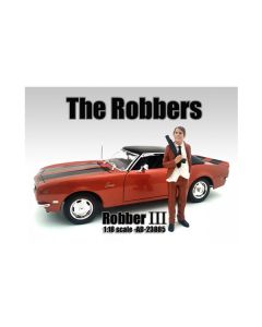 "The Robbers" Robber III Figure For 1:18 Scale Models by American Diorama