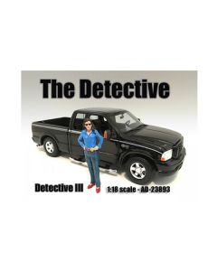 "The Detective #3" Figure For 1:18 Scale Models by American Diorama