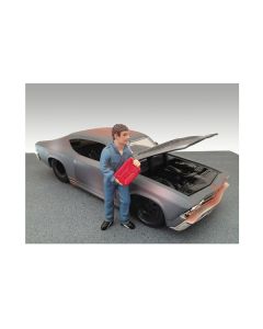 Mechanic Dan Figurine for 1/24 Scale Model Car by American Diorama