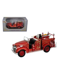 1941 GMC Fire Engine Truck Red 1/32 Diecast Model by Signature Models