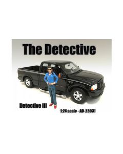 "The Detective #3" Figure For 1:24 Scale Models by American Diorama