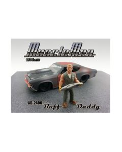 Musclemen Buff Daddy Figure For 1:24 Diecast Model Car by American Diorama