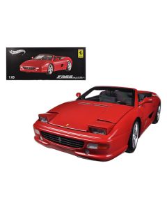 Ferrari F355 Spider Convertible Red Elite Edition 1/18 Diecast Car Model by Hot Wheels