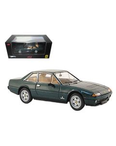 Ferrari 412 Green Limited Edition Elite 1/43 Diecast Model Car by Hot Wheels