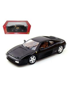 Ferrari 348 TB Black 1/18 Diecast Car Model by Hot Wheels