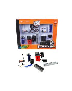 Repair Tire Shop Accessories Tool Set for 1/24 Scale Models by Phoenix Toys