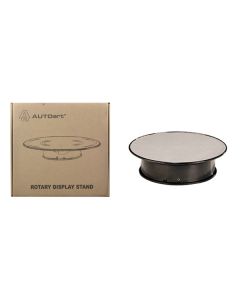 Rotary Display Turn Table 8 Inches with Silver Top 1/43, 1/64, 1/32, 1/24 by Autoart