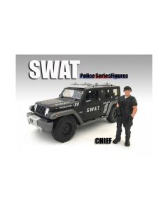 SWAT Team Chief Figure For 1:18 Scale Models by American Diorama