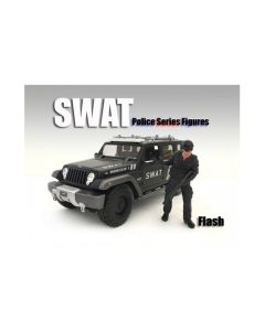 SWAT Team Flash Figure For 1:18 Scale Models by American Diorama