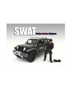 SWAT Team Flash Figure For 1:24 Scale Models by American Diorama