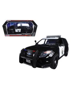 2015 Ford PI Utility Interceptor CHP California Highway Patrol 1/18 Diecast Model Car by Motormax