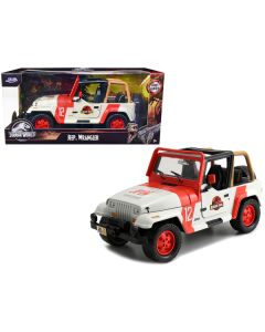 1992 Jeep Wrangler Jurassic World Movie 1/24 Diecast Model Car by Jada