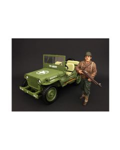 US Army WWII Figure II For 1:18 Scale Models by American Diorama