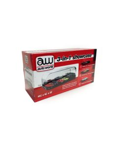 Collectible Display Show Case for 1/64 1/43 1/24 Diecast Models by Auto World