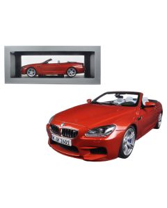 BMW M6 F12M Convertible Sakhir Orange 1/18 Diecast Model Car by Paragon