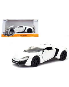 Lykan Hypersport White 1/24 Diecast Model Car by Jada