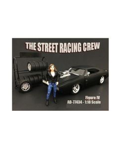 The Street Racing Crew Figure IV For 1:18 Scale Models by American Diorama