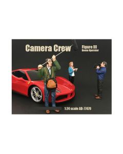 Camera Crew Figure III "Boom Operator" For 1:24 Scale Models by American Diorama