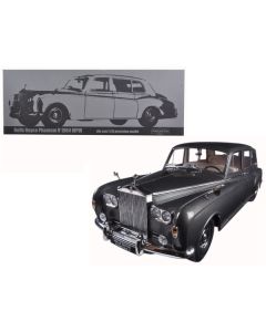 1964 Rolls Royce Phantom V MPW Gunmetal Grey LHD 1/18 Diecast Model Car  by Paragon