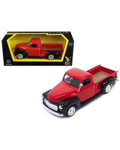 1950 GMC Pickup Truck Red and Black 1/43 Diecast Model Car by Road Signature