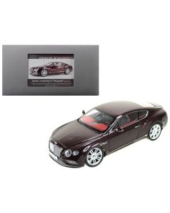 2016 Bentley Continental GT LHD Burgundy 1/18 Diecast Model Car by Paragon