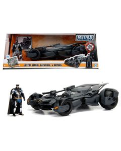 2017 Justice League Batmobile with diecast Batman Figure 1/24 Diecast Model Car by Jada