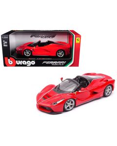 Ferrari LaFerrari F70 Aperta Red 1/24 Diecast Model Car by Bburago