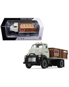  1952 GMC COE Stake Truck with Sack Load K & B Potato Farms Inc. 1/34 Diecast Model by First Gear 