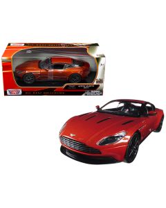 Aston Martin DB11 Copper Orange 1/24 Diecast Model Car by Motormax