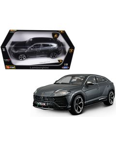 Lamborghini Urus Gray Metallic 1/18 Diecast Model Car by Bburago