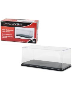 Collectible Display Show Case with Black Plastic Base for 1/24 Scale Models by Greenlight