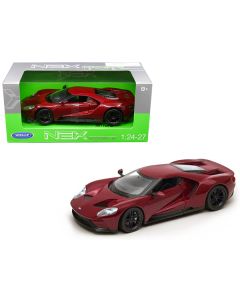 2017 Ford GT Red 1/24 - 1/27 Diecast Model Car by Welly