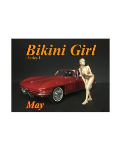 May Bikini Calendar Girl Figure for 1/18 Scale Models by American Diorama