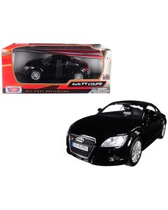 Audi TT Coupe Black 1/24 Diecast Model Car by Motormax