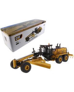 CAT Caterpillar 24 Motor Grader with Operator High Line Series 1/50 Diecast Model by Diecast Masters