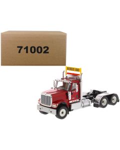 International HX520 Day Cab Tandem Tractor Red 1/50 Diecast Model by Diecast Masters