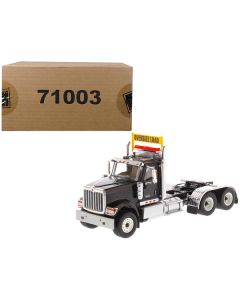 International HX520 Day Cab Tandem Tractor Black 1/50 Diecast Model by Diecast Masters