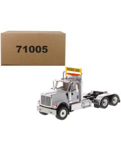 International HX520 Day Cab Tandem Tractor Light Grey 1/50 Diecast Model by Diecast Masters