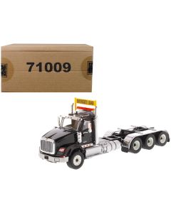 International HX620 Day Cab Tridem Tractor Black 1/50 Diecast Model by Diecast Masters