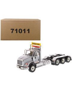 International HX620 Day Cab Tridem Tractor Light Grey 1/50 Diecast Model by Diecast Masters