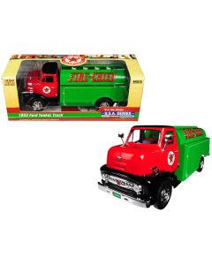 1953 Ford Tanker Truck "Texaco" "Fire-Chief" 9th in the Series "U.S.A. Series Utility - Service - Advertising" 1/30 Diecast Model by Auto World