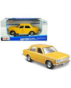 1971 Datsun 510 Yellow "Special Edition" 1/24 Diecast Model Car by Maisto