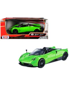 Pagani Huayra Roadster Green 1/24 Diecast Model Car by Motormax