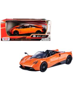 Pagani Huayra Roadster Orange 1/24 Diecast Model Car by Motormax