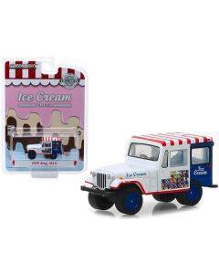 1975 Jeep DJ-5 Ice Cream Truck "Hobby Exclusive" 1/64 Diecast Model Car by Greenlight