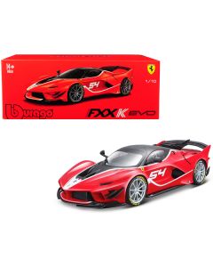 Ferrari FXX K Evo #54 Michael Luzich "Signature Series" 1/18 Diecast Model Car by Bburago