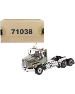 Western Star 4700 SB Tandem Day Cab Tractor Metallic Olive Green 1/50 Diecast Model by Diecast Masters