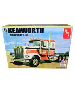 Skill 3 Model Kit Kenworth Conventional W-925 Tractor 1/25 Scale Model by AMT