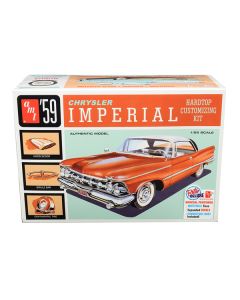 Skill 2 Model Kit 1959 Chrysler Imperial 3 in 1 Kit 1/25 Scale Model by AMT